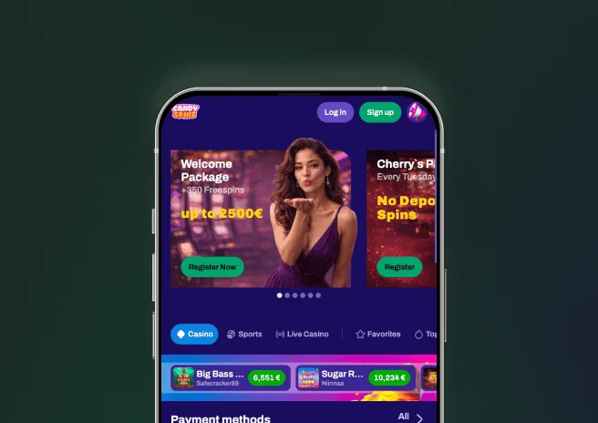 Candyspinz app